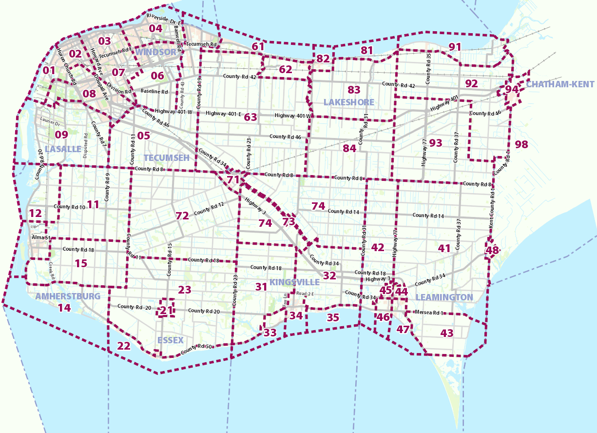 Service Area Map - List It Realty Brokerage Inc. Ontario Coverage